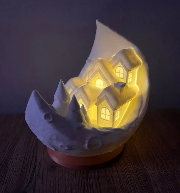 Lumière en lune