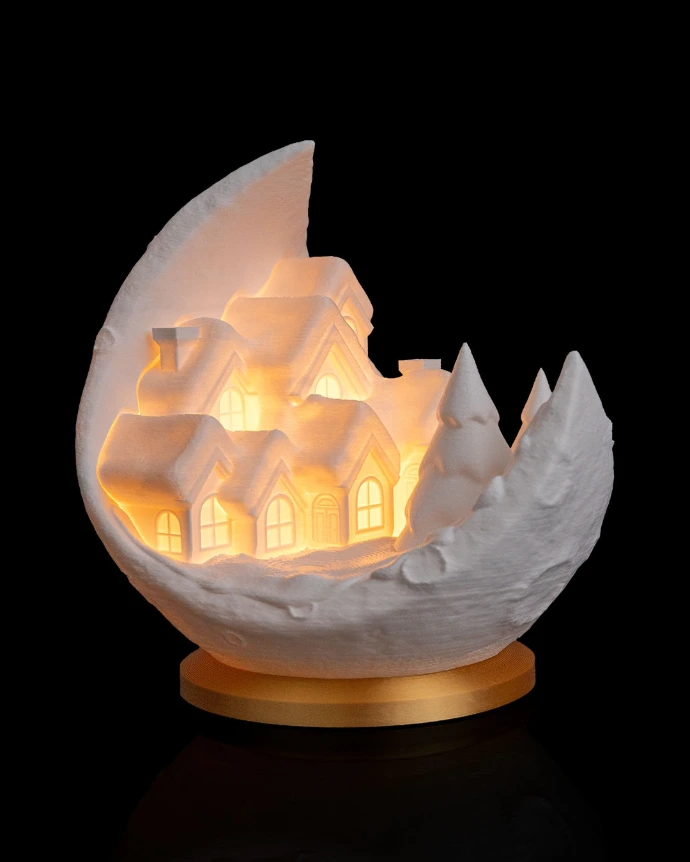 Lumière en lune