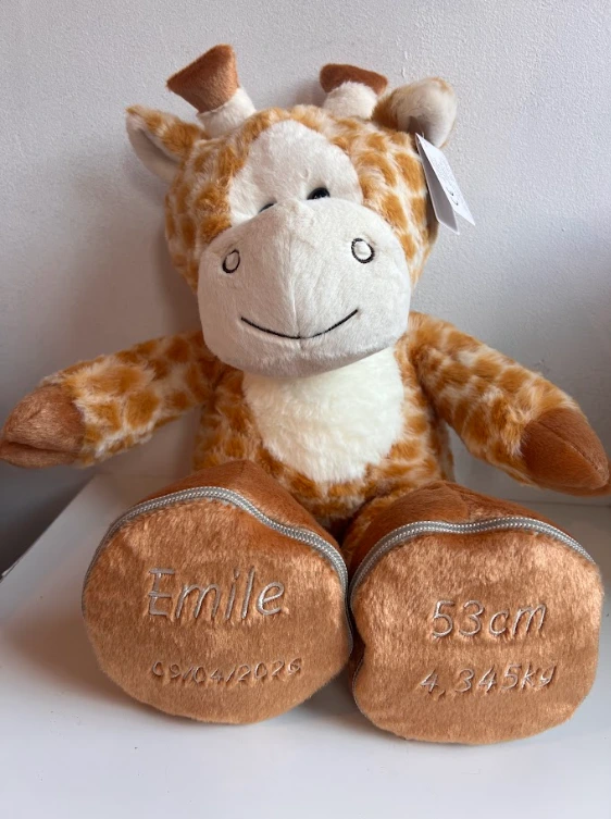 Peluche girafe