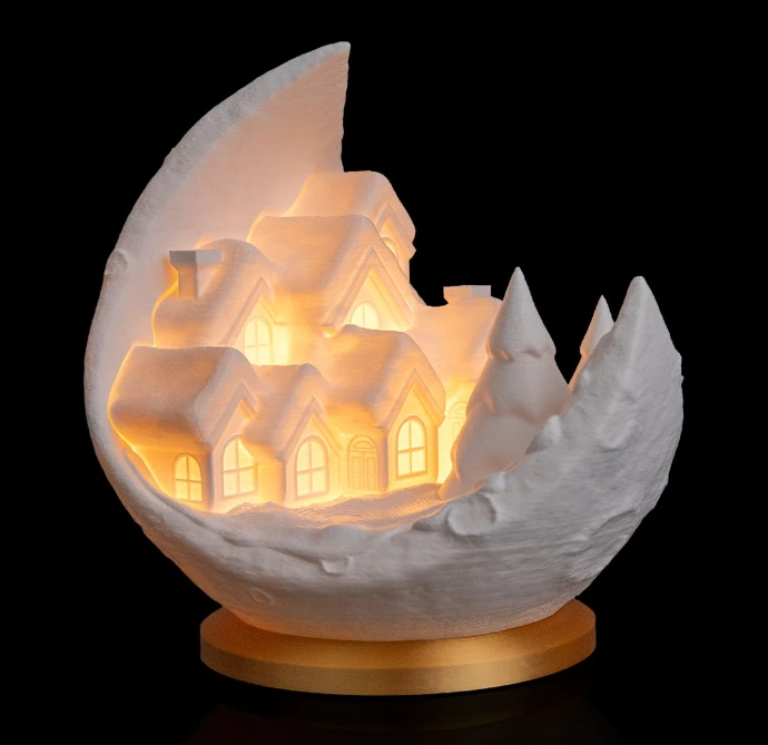Lumière en lune