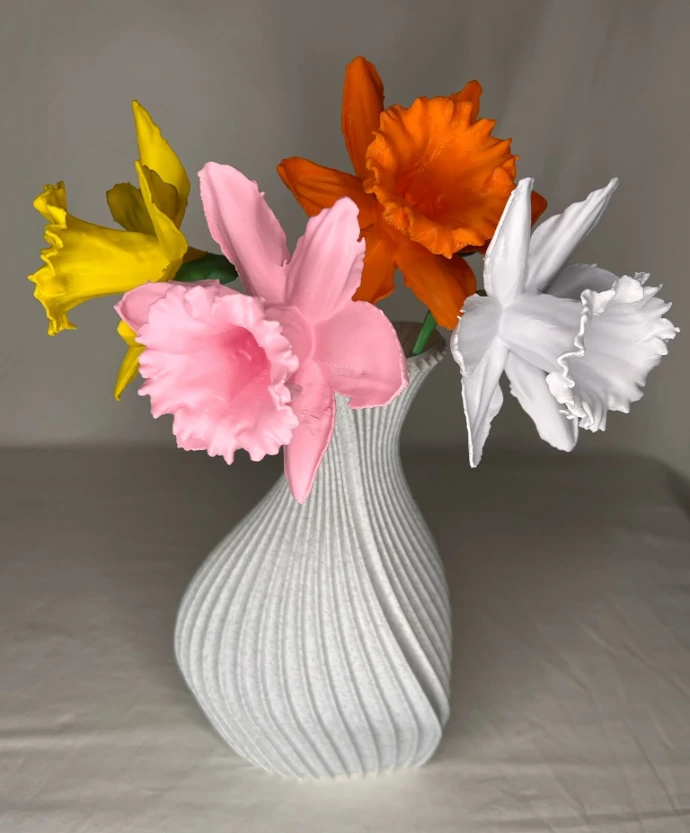 Vase imprimé 3D