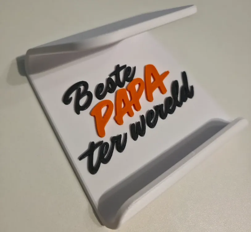 Support de GSM personnalisé (Blanc)