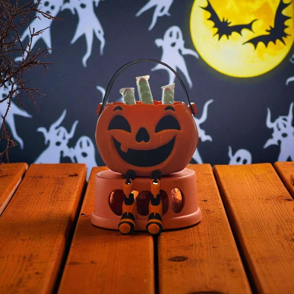 Seau citrouille d'Halloween