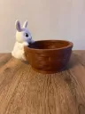 Paasmand met konijn